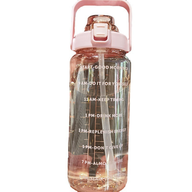 Plastic fitness water bottle