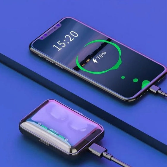 Bluetooth Headphones with power bank